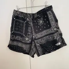 ノースフェイス　バンダナ柄 ナイロンショートパンツ サイズ S