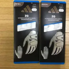 【新品未使用】adidas ZG ゴルフグローブ2セット右手 21cm