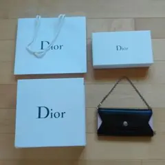 ChristianDiorチェーンウォレット長財布