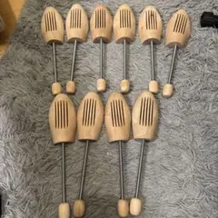 木製シューキーパー 5足分 10本セット