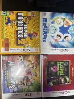 ニンテンドー3DS ゲームソフト 4本セット