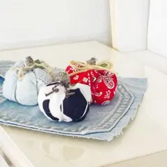 【３個３４４円】　牛柄　かぼちゃ　ハロウィン　南瓜　インテリア　小物　飾り