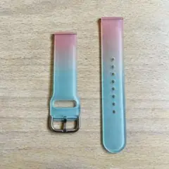 スマートウォッチ　バンド　グラデーション　シリコンバンド 20mm