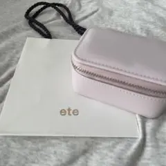 ete アクセサリーケース （紙袋付き）