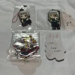 鬼滅の刃 一番くじ ガチャ ラバーマスコット ストラップ 煉獄杏寿郎 宇髄天元
