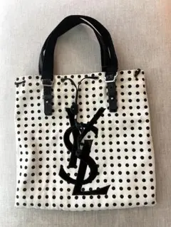 YSL ♡可愛いドットトート バッグ