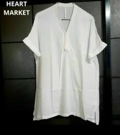 HEART MARKET スキッパーシャツ オーバーサイズ