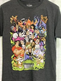 ディズニーキャラクター Tシャツ Mサイズ ヴィランズ 悪役 Tシャツ