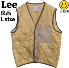 70s Lee キルティングベスト 黄色 古着 超美品 2025年最新】Lee メンズ ダウンベスト・キルティングベストの