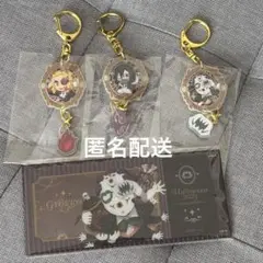 鬼滅の刃ハロウィンゆらゆら蓄光アクリルチャーム仮面舞踏会伊黒小芭内玉壺煉獄杏寿郎