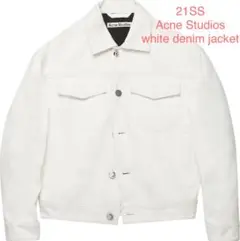 21SS Acne Studios White Denim Jacket