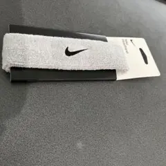 【新品・未使用】ナイキ NIKE スウッシュ ヘッドバンド グレー