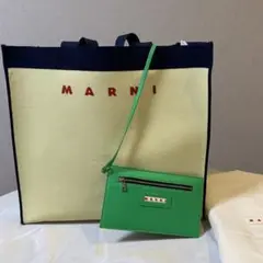 新品50%off【マルニ】ラージ ジャカード トートバッグ
