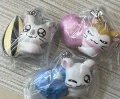 とっとこハム太郎　スイングマスコット　こうしくん　マフラーちゃん　りぼんちゃん