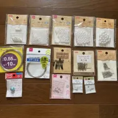 ビーズなど、アクセサリー　ハンドメイド