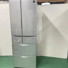 95 SHARP 冷蔵庫 大型 400L以上 自動製氷機 6ドア 両開き