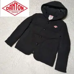 DANTON×BEAMS別注 ウールモッサ ダウンジャケット ブラック