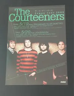 【フライヤー】THE COURTEENERS - Japan 2008