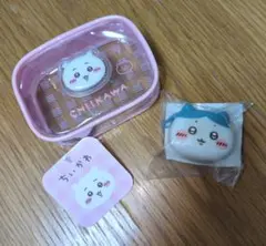 新品未使用 ハチワレ＆ちいかわポーチ 2点セット