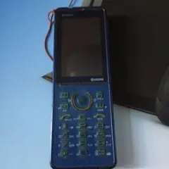 KDDI WILLCOM D4 ブルー