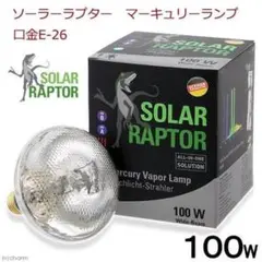ソーラーラプター マーキュリーランプ100W