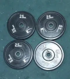 BODYMAKER 2.5kg プレート 4枚 28mm 用