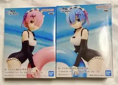 Re:ゼロ　リゼロ レム ラム フィギュア セット　未開封品