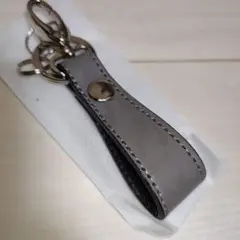新品・未使用レクサスオリジナルキーホルダーカモフラージュ(本革　抗菌加工)