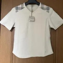 【新品未使用】BURBERRY LONDON MサイズTシャツ チェック柄