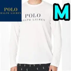 【新品】ポロラルフローレン　ロンT　M　白　Polo Ralph Lauren