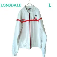 LONSDALE/ロンズデール フルジップ スウェット イングランド L
