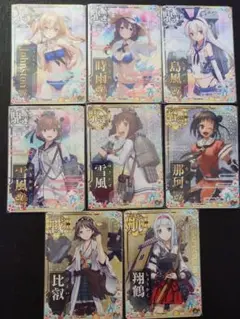 艦これアーケード　ジョンストン改　時雨改三　水着　雪風　ホロ　2025年夏帯