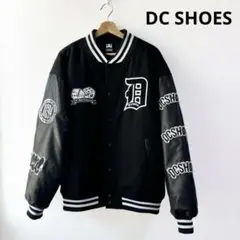 DCSHOES メンズ ジャケット ブルゾン MA1 黒 ブラック L XL