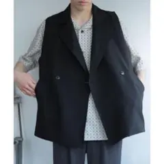 【新品】SENSE OF PLACE ユニセックス ダブルブレストベスト