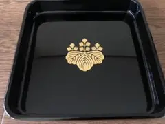 切手盆 家紋 五三桐 おぼん トレー