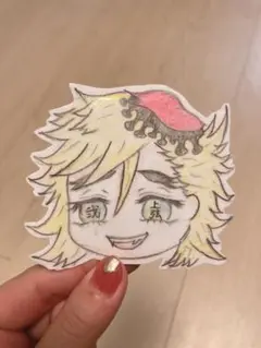 手描きイラスト お正月 童磨 手描きイラスト お正月 童磨 （ウサギの達磨と正月の縁起物の