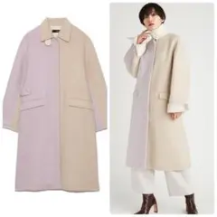 【美品】スタイリングstyling/ シャギーステンカラーコート