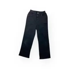 W.W.G ストレッチデニムパンツ　ブラックデニム　Freeサイズ