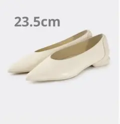 SHISEI シーセイPOINTED U PUMPS / IVORY 23.5