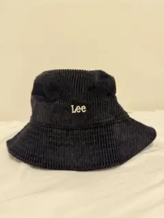 Lee コーデュロイ バケットハット ブラック