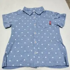 星柄 半袖シャツ 110