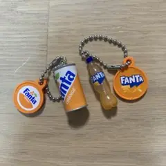 コカ・コーラブランド　ファンタオレンジ　ミニチュアチャーム