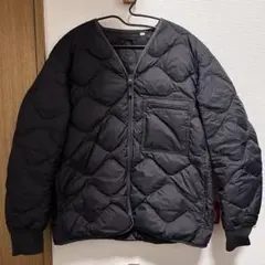 ユニクロU リサイクルダウンジャケット ダークグレー M