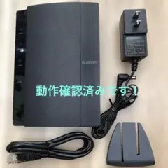 エレコム 無線LAN ルーター　箱無し　動作確認済　WRC-1167FEBK-S