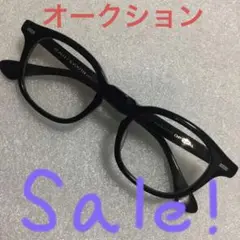 金子眼鏡×BEAUTY&YOUTH ブラックメガネ　値下げ
