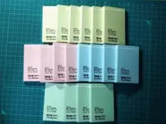 アスクル 付箋 75×50mm 4色18冊セット