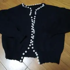 真珠美 取り巻き カーディガン