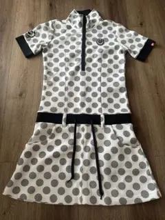 FILA フィラ レディース ゴルフ ワンピース ドット　　柄 Mサイズ