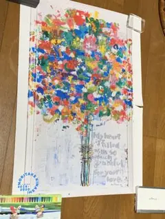 木梨憲武 感謝 B2 ポスター 20 YEARS EXHIBITION 上野の森美術館 - 展示のご案内 - 木梨憲武展×20years