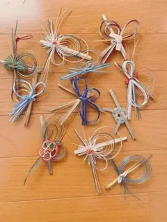 水引き　青系